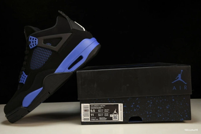 Rep TBkick Retro CT8527-018 Game 4 Jordan Royal Black 0803